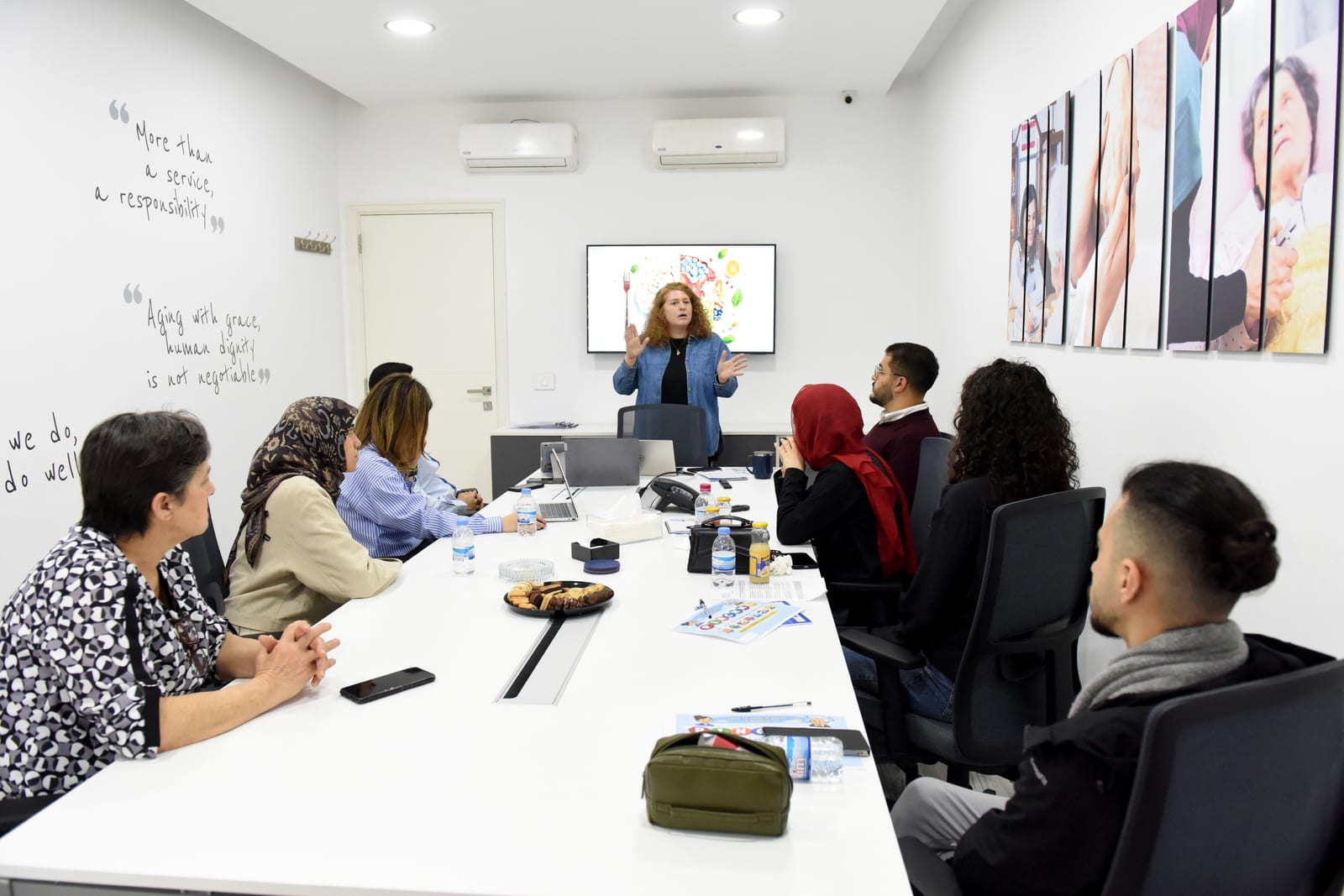 Caregiver support and training